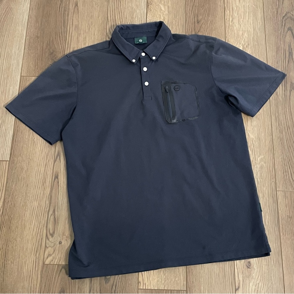 AG Blue Polo Shirt The Green‎ Label